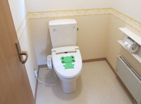 トイレは二箇所あります
