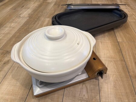 昼はBBQ！夜は鍋パーティー！